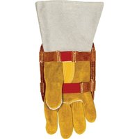Handschutz Rindspaltleder m.alumisiertem pfr Schutz von WELDAS