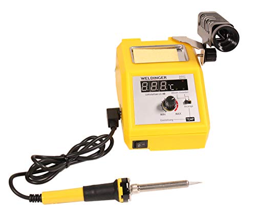 WELDINGER Elektronische Lötstation LS 48 150°- 420° C stufenlos regelbar 48 W 5 Jahre Garantie von WELDINGER