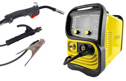WELDINGER MEW 200 SYN eco synergischer MIG-MAG-Schweißinverter 2T/4T Spot 200 A von WELDINGER
