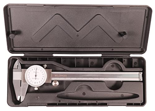 WELDINGER Präzisions-Uhrenmessschieber mit Feststellschraube, Messbereich 150 mm Messlehre Schiebelehre WELDINGER Präzisions-Uhrenmessschieber mit Feststellschraube, Messbereich 150 mm Messlehre Schiebelehre von WELDINGER