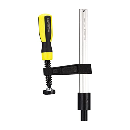 WELDINGER Schweißtisch Schraubzwinge 80x150 mm System 16 Zweikomponentengriff WELDINGER Schweißtisch Schraubzwinge 80x150 mm System 16 Zweikomponentengriff von WELDINGER