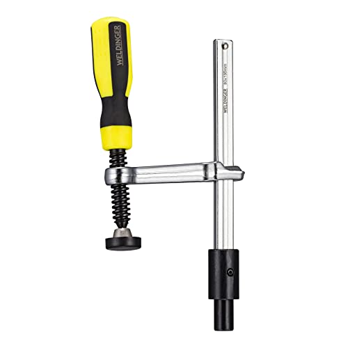 WELDINGER Schweißtisch Schraubzwinge pro 80x150 mm System 16 Zweikomponentengriff WELDINGER Schweißtisch Schraubzwinge pro 80x150 mm System 16 Zweikomponentengriff von WELDINGER