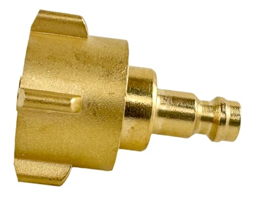 WELDINGER Stecknippel NW5 auf Propanflaschengewinde von WELDINGER