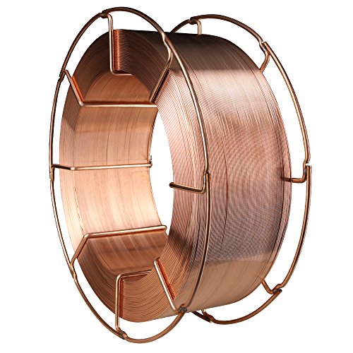 WELDINGTOOL Stahl Schweißdraht SG 2, Ø 1,2 mm, 16 kg mit TÜV und DB Zulassung (Ø 0,8-1,2 mm auswählbar) von WELDINGTOOL