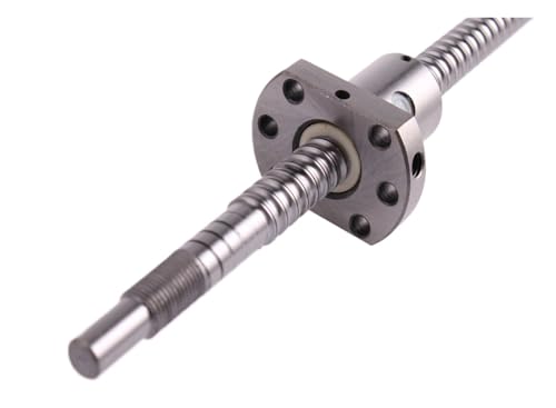 1 Satz Kugelumlaufspindel SFU1204 Satz Gerollte Kugelumlaufspindel C7 Mit Flansch Einzelmutter Ende Bearbeitet + BK/BF10(One piece set,250mm) von WELDRIC