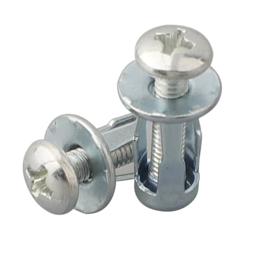 Blütenblatt-Spreizmutter 20 Stück Jack Nuts Schraube Blütenblatt Schraube Anker Blütenblatt Stecker for Vorhang Expansion Clamp Blütenblatt Niet Lock Jack Nut Bolt(20pcs M6X25) von WELDRIC