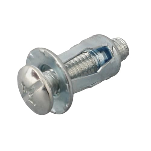 Blütenblatt-Spreizmutter 20 Stück M4 M5 M6 Jack Muttern mit Schraube Blütenblattform Metallmutter Blütenblatt-Expansionsstopfen for Vorhang-Expansionsklemme Hohlwände(20pcs M6x25) von WELDRIC