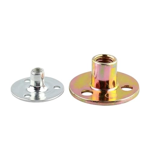 Dreiloch-Eisenplattenmutter 10 Stück Dreiloch-Eisenplattenmutter, Sperrholzmutter(8cm iron plate) von WELDRIC