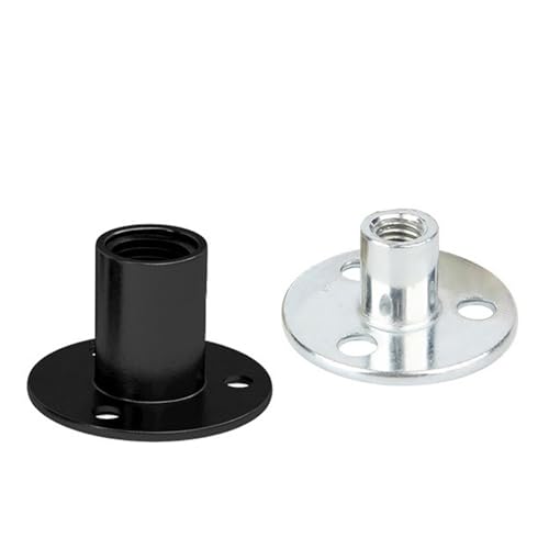 Dreiloch-Eisenplattenmutter Möbel-Splint-Sicherungsmuttern M6 M8 M10 M12 Eisenplattenmuttern Sofa-Fußschloss Verzinkte Dreiloch-Flanschmuttern(Green) von WELDRIC