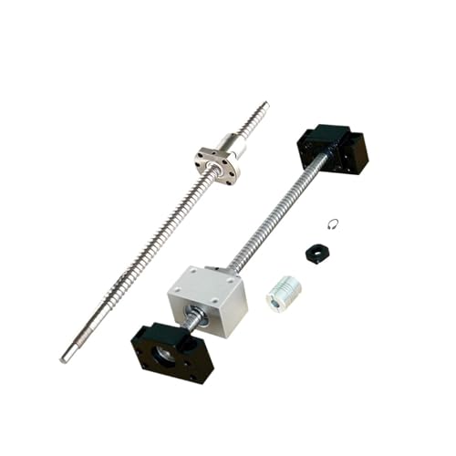 Kugelumlaufspindel 1Set 12mm Kugelumlaufspindel/SFU1204 Kugelumlaufspindel-Kit 200-1500mm for CNC-3D-Drucker(Sfu1204 kit,200mm) von WELDRIC