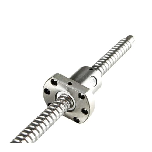Kugelumlaufspindel 1Set SFU1204 Mit Einzel Kugelmutter & BK10/BF10 250 300 350 400 450 500 550 600 650 800 1000 1500mm Rollenschraube for CNC(450mm) von WELDRIC