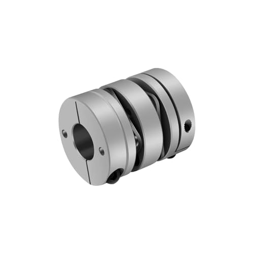 Membrankupplung 1PC Aluminium legierung doppel membran kupplung elastische stecker ball schraube schritt servo motor encoder computer(12X15) von WELDRIC