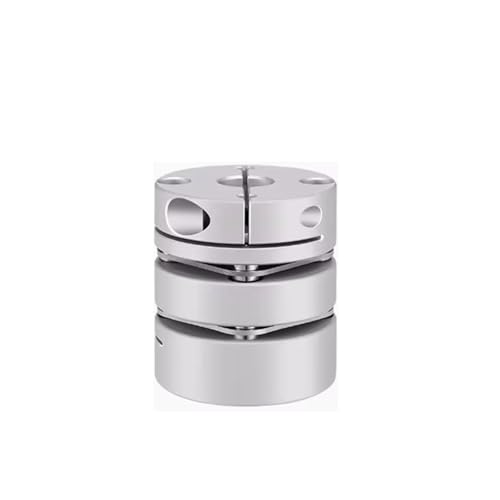 Membrankupplung 1PC Flexible Doppel Membran Kupplung Plum Koppler CNC Schrittmotor(8-10) von WELDRIC