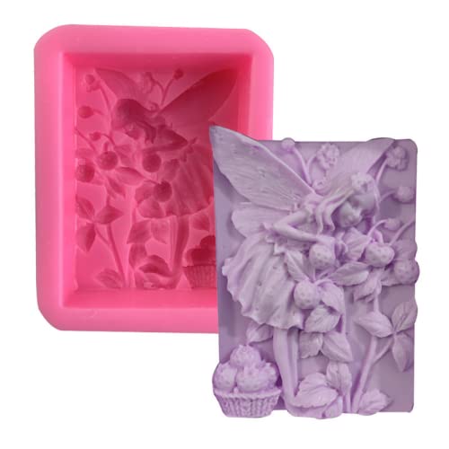 3D Blumenfee Elfe Silikonform Blume Fee Mousse Form Fee Engel Aromatherapie Kerze Form Schokolade Backformen handgefertigte Kerzenherstellung Form DIY Handwerk Harzform für Kerze Seife Kuchen 3D Blumenfee Elfe Silikonform Blume Fee Mousse Form Fee Engel Aromatherapie Kerze Form Schokolade Backformen handgefertigte Kerzenherstellung Form DIY Handwerk Harzform für Kerze Seife Kuchen von WELINK