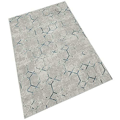 WELL HOME MOBILIARIO & DECORACIÓN Teppich aus Polyester, Bedruckt, 140 x 220 cm von WELL HOME MOBILIARIO & DECORACIÓN