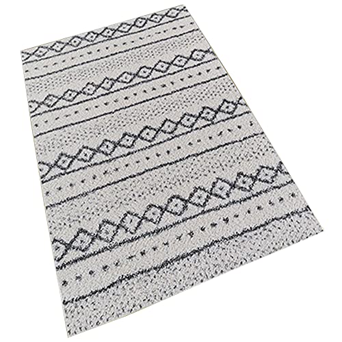 WELL HOME MOBILIARIO & DECORACIÓN Teppich aus Polyester, Bedruckt, 160 x 230 cm, Modell Native, Mehrfarbig von WELL HOME MOBILIARIO & DECORACIÓN