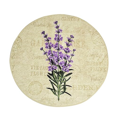 Badteppich mit Lavendel von WELL HOME MOBILIARIO & DECORACIÓN