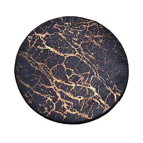 Badteppich schwarz und orange von WELL HOME MOBILIARIO & DECORACIÓN