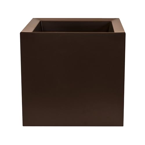 Blumentopf Modell Cube Dan-i 18L Bronze von WELL HOME MOBILIARIO & DECORACIÓN