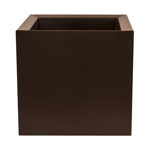 Blumentopf Modell Cube Dan-i 95L Bronze von WELL HOME MOBILIARIO & DECORACIÓN