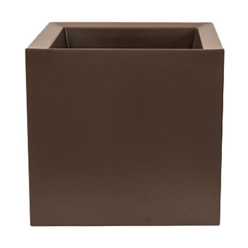 Blumentopf Modell Cube dan-i 95L Taupe von WELL HOME MOBILIARIO & DECORACIÓN