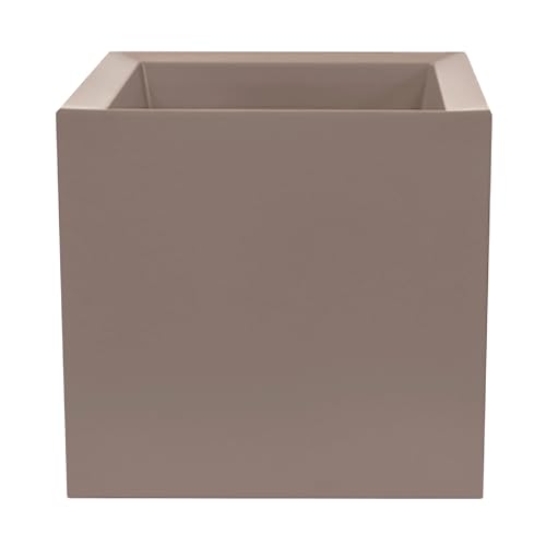 Blumentopf Modell Cube dan-i 95L Zement von WELL HOME MOBILIARIO & DECORACIÓN
