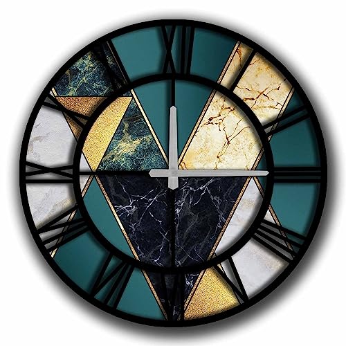 Dekorative MDF-Uhr im Dreieck-Stil von WELL HOME MOBILIARIO & DECORACIÓN