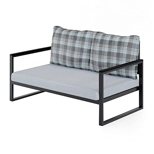 Gartensofa, 2-Sitzer, Mehrfarbig von WELL HOME MOBILIARIO & DECORACIÓN