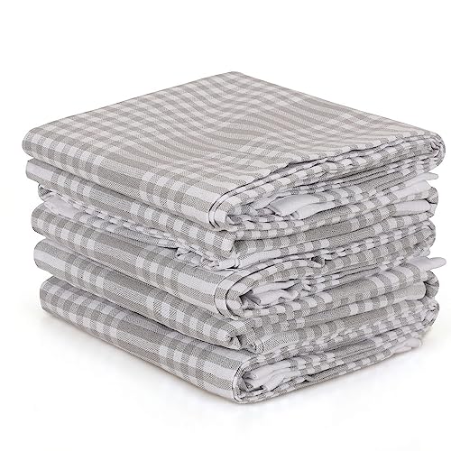 Geschirrtücher Set 10-teilig grau weiß von WELL HOME MOBILIARIO & DECORACIÓN