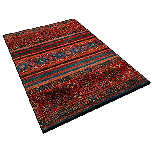 Mehrfarbiger bedruckter Polyesterteppich 60 x 100cm Modell Trinket multicolour Mehrfarbiger bedruckter Polyesterteppich 60 x 100cm Modell Trinket multicolour von WELL HOME MOBILIARIO & DECORACIÓN