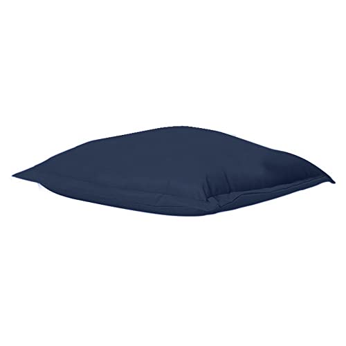 Pouf Kissen, 70 x 70 cm, Dunkelblau von WELL HOME MOBILIARIO & DECORACIÓN