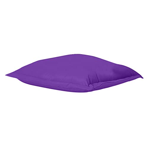 Pouf Kissen, 70 x 70 cm, Violett von WELL HOME MOBILIARIO & DECORACIÓN