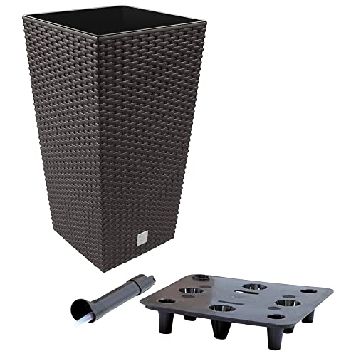 Rato Blumentopf 49 Liter mit Innentank + Rato & Urbi Bewässerungssystem von WELL HOME MOBILIARIO & DECORACIÓN