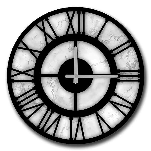 Dekorative MDF-Uhr im Marmor-Stil von WELL HOME MOBILIARIO & DECORACIÓN