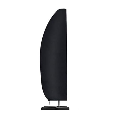 Schutzhülle für Regenschirm, Schwarz, 210D-Polyester mit PU-Beschichtung, Größe 220 x 25 cm x 45 cm von WELL HOME MOBILIARIO & DECORACIÓN