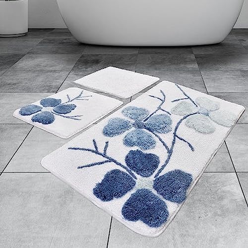 Setmat Set (3-teilig) Kleeblatt blau von WELL HOME MOBILIARIO & DECORACIÓN