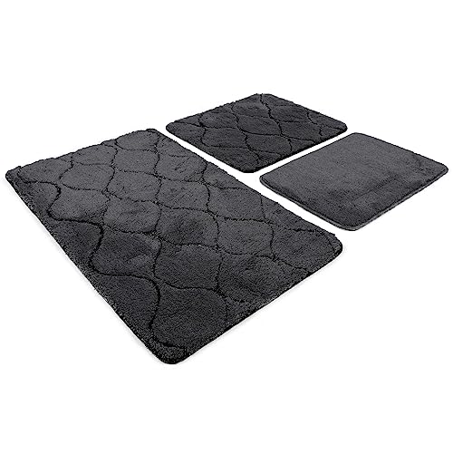 Setmat Set (3-teilig) anthrazit von WELL HOME MOBILIARIO & DECORACIÓN