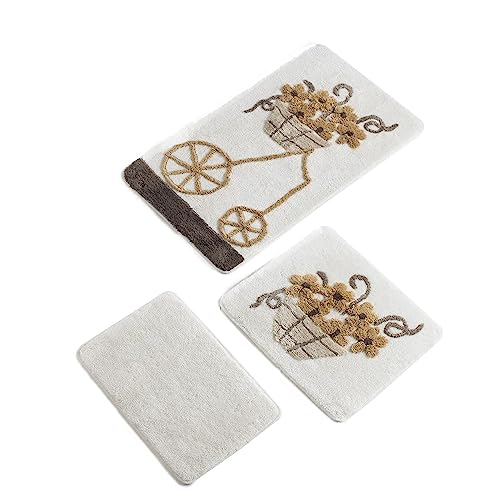 Setmat Set (3-teilig) beige mit Trolley-Design von WELL HOME MOBILIARIO & DECORACIÓN
