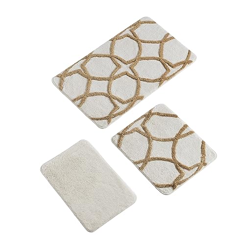 Setmat Set (3-teilig) beige und Hellbraun von WELL HOME MOBILIARIO & DECORACIÓN