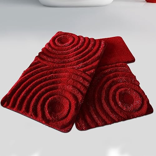 Setmat Set (3-teilig) rot von WELL HOME MOBILIARIO & DECORACIÓN