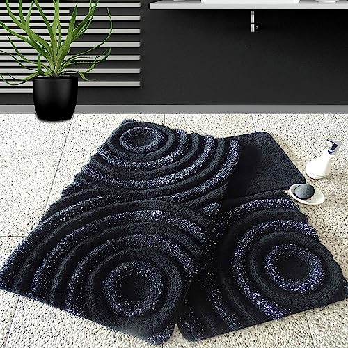 Setmat Set (3-teilig) schwarz von WELL HOME MOBILIARIO & DECORACIÓN