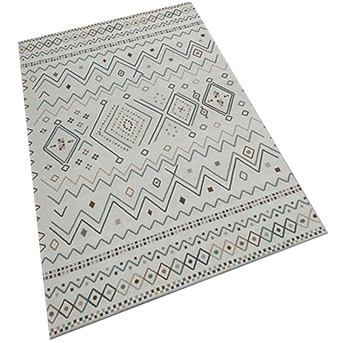 Bedruckter Polyesterteppich 100 x 150cm mehrfarbig Modell Tippi von WELL HOME MOBILIARIO & DECORACIÓN