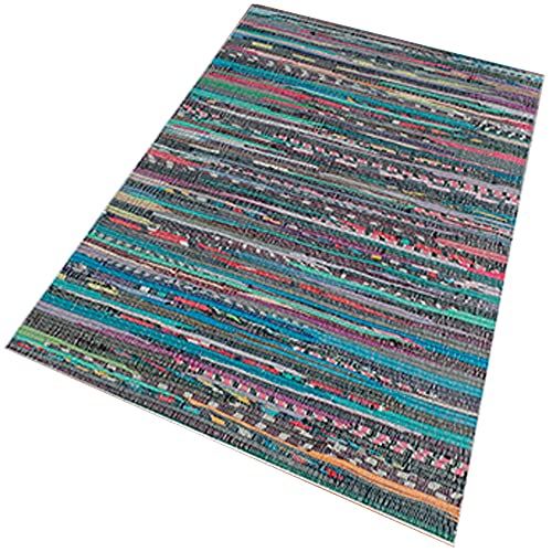 Bedruckter Polyesterteppich 80 x 120cm Modell WH1028 multicolour von WELL HOME MOBILIARIO & DECORACIÓN