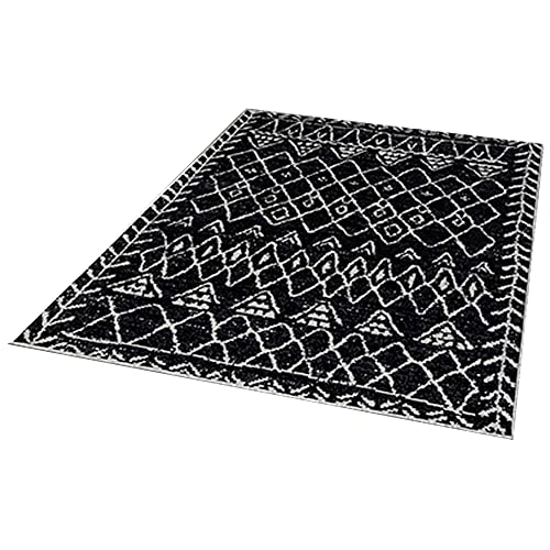 BattleField schwarz bedruckter Polyester Teppich 80 x 120cm Modell BattleField von WELL HOME MOBILIARIO & DECORACIÓN