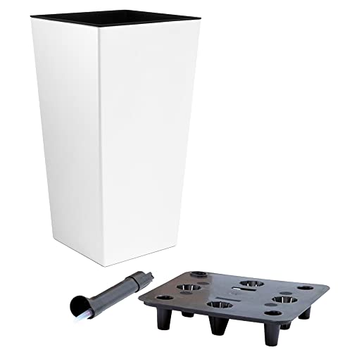 WELL HOME MOBILIARIO & DECORACIÓN Alta Urbi Blumentopf, 49 Liter, mit Innenbehälter + Bewässerungssystem von WELL HOME MOBILIARIO & DECORACIÓN