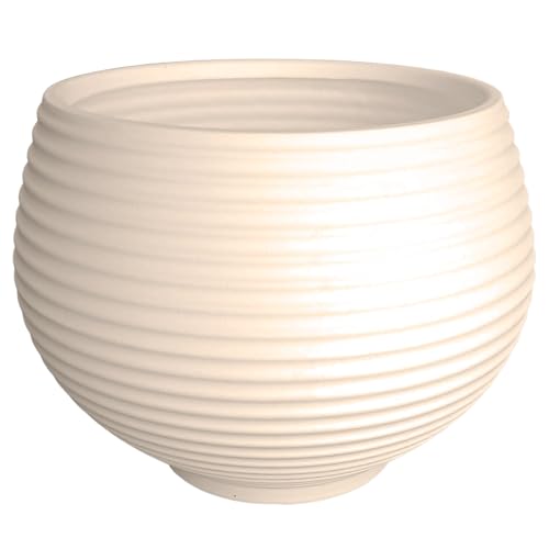 WELL HOME MOBILIARIO & DECORACIÓN Blumentopf Saphir Ø47cm Old Cream von WELL HOME MOBILIARIO & DECORACIÓN