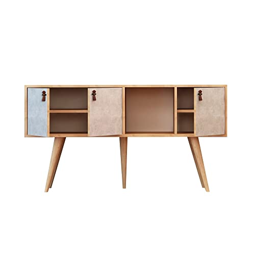 WELL HOME MOBILIARIO & DECORACIÓN Eingangs-oder Wohnzimmermöbel, braun, 140x80x40 von WELL HOME MOBILIARIO & DECORACIÓN