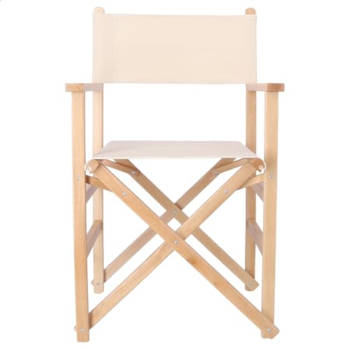 WELL HOME MOBILIARIO & DECORACIÓN Gerader Klappstuhl, Eierschalenfarben 1032, 51x46x86 von WELL HOME MOBILIARIO & DECORACIÓN