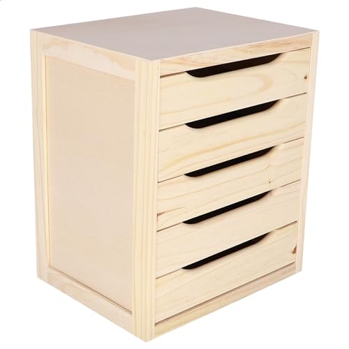 WELL HOME MOBILIARIO & DECORACIÓN Kommode mit 5 Schubladen, lackiert von WELL HOME MOBILIARIO & DECORACIÓN