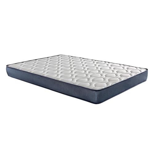 WELL HOME MOBILIARIO & DECORACIÓN Matratze ONIRIA Visco, Maße 135 x 190 cm (Höhe 18 cm), atmungsaktiv, anpassbar, hypoallergen von WELL HOME MOBILIARIO & DECORACIÓN